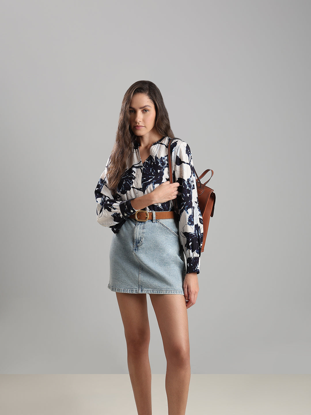 Printed Full Sleeves Top