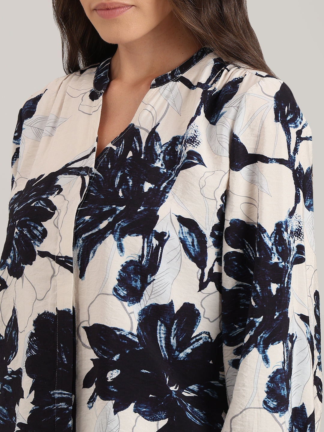 Printed Full Sleeves Top