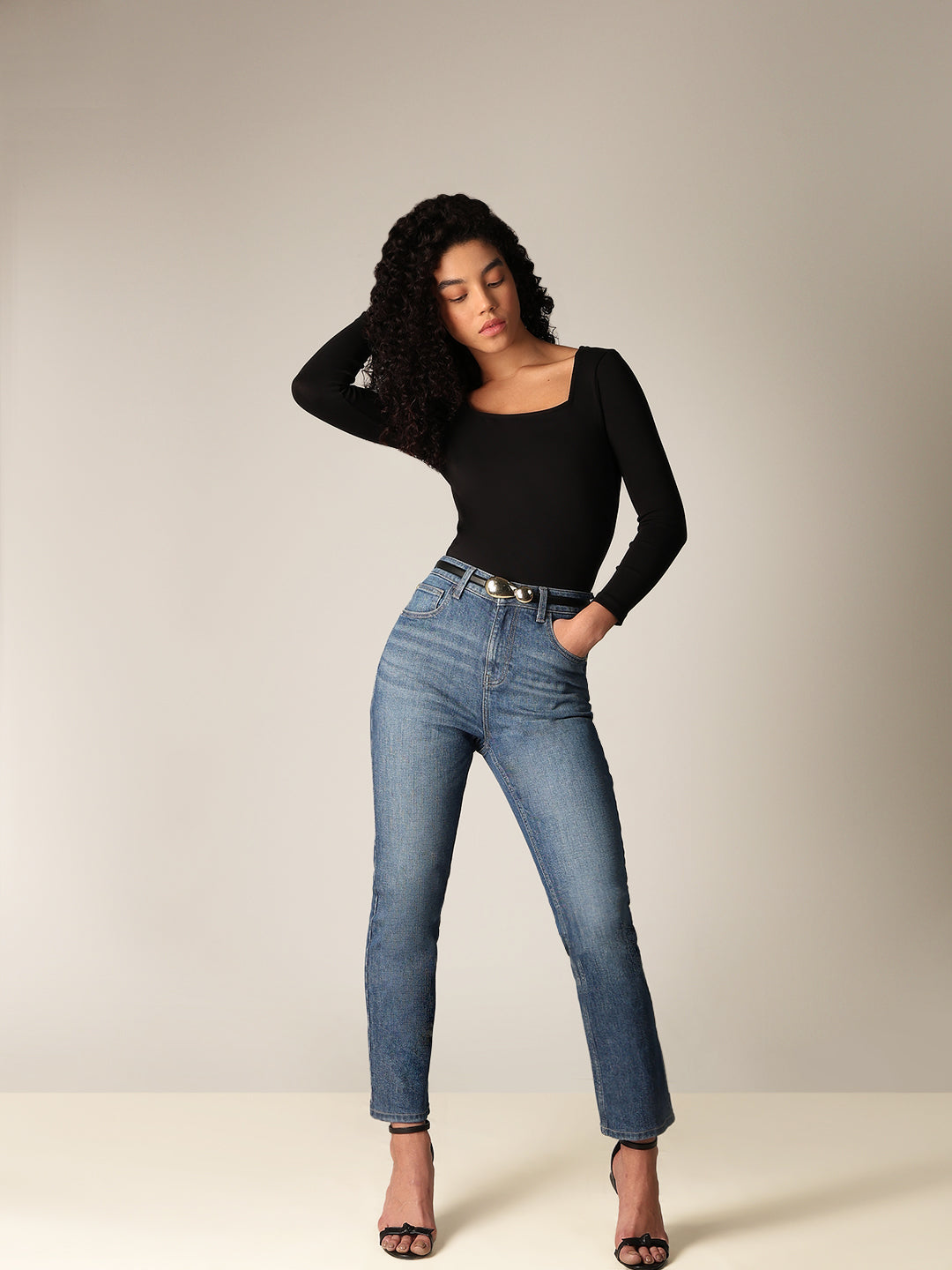 Classic Blue Straight Fit Jeans