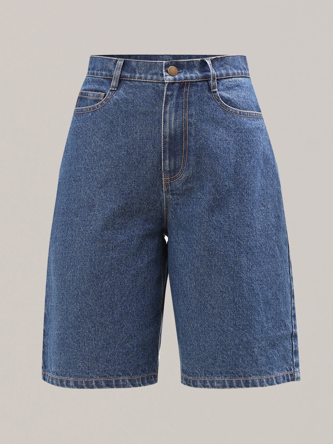 Blue Denim Shorts