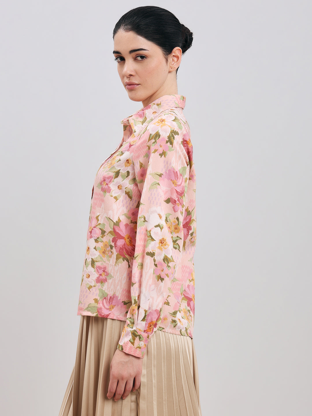 Floral Cotton Shirt