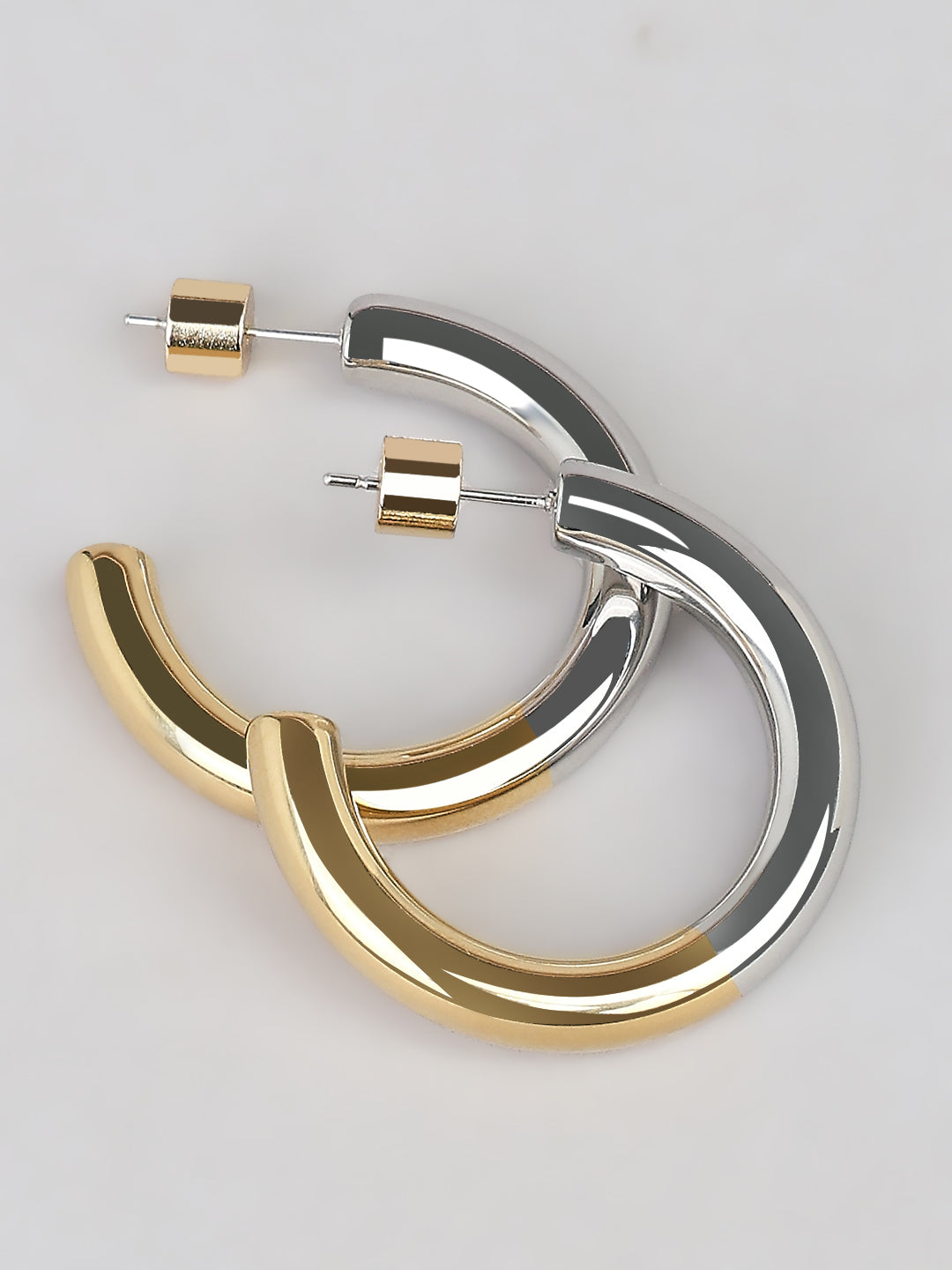 Dual Toned Hoops