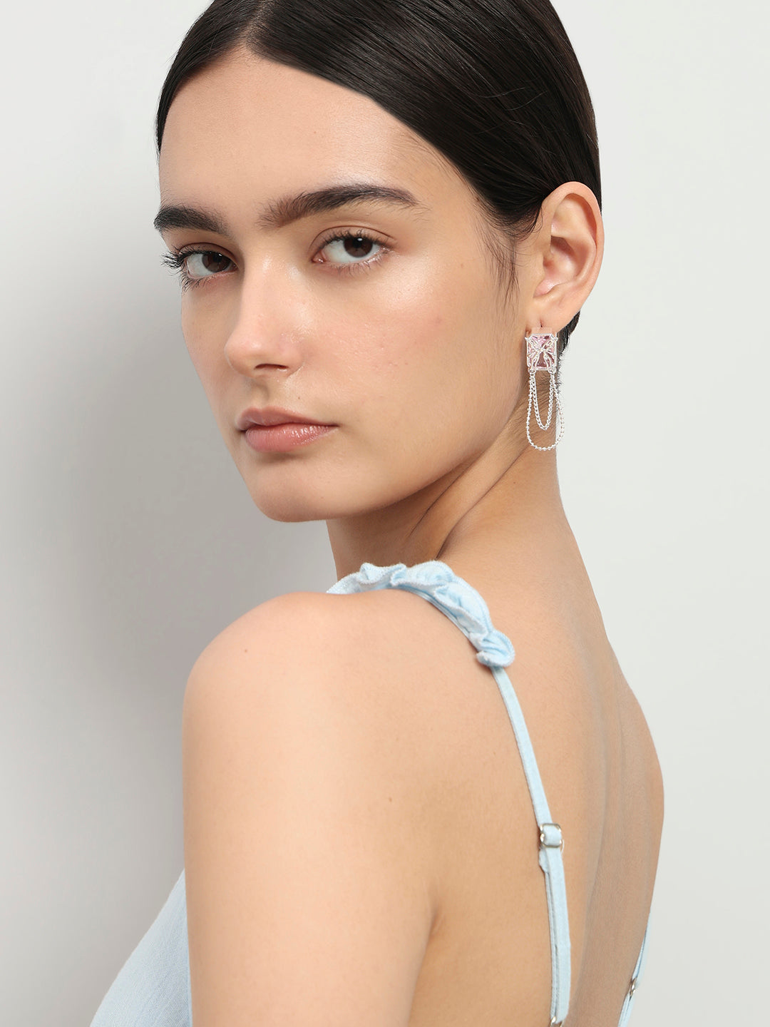 Butterfly Detail Drop Earrings