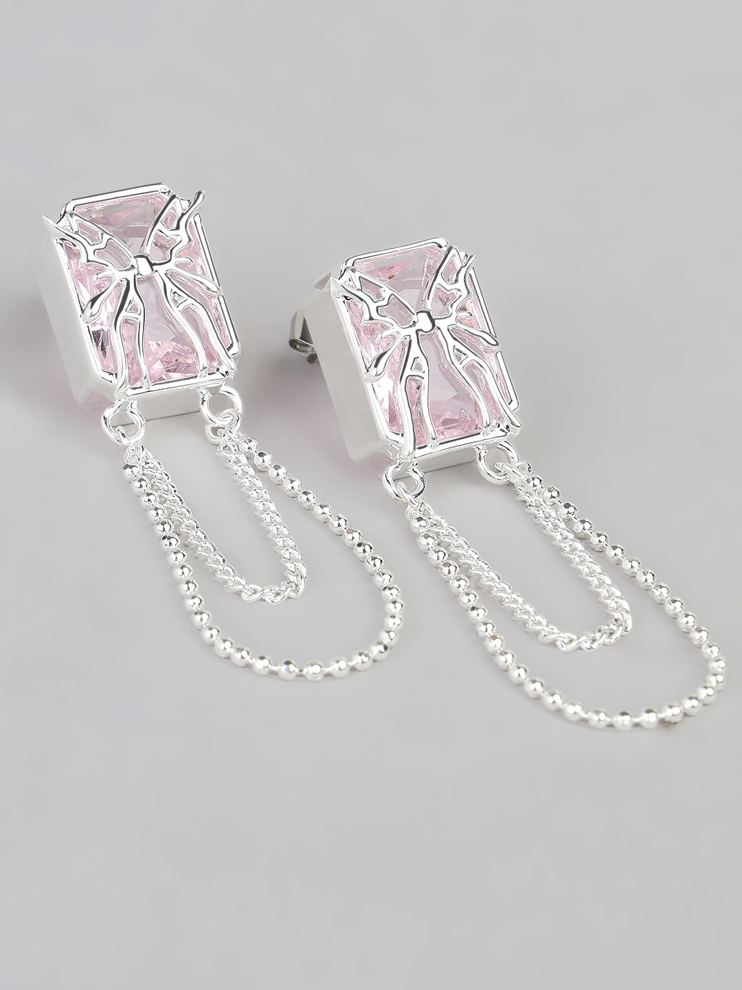 Butterfly Detail Drop Earrings