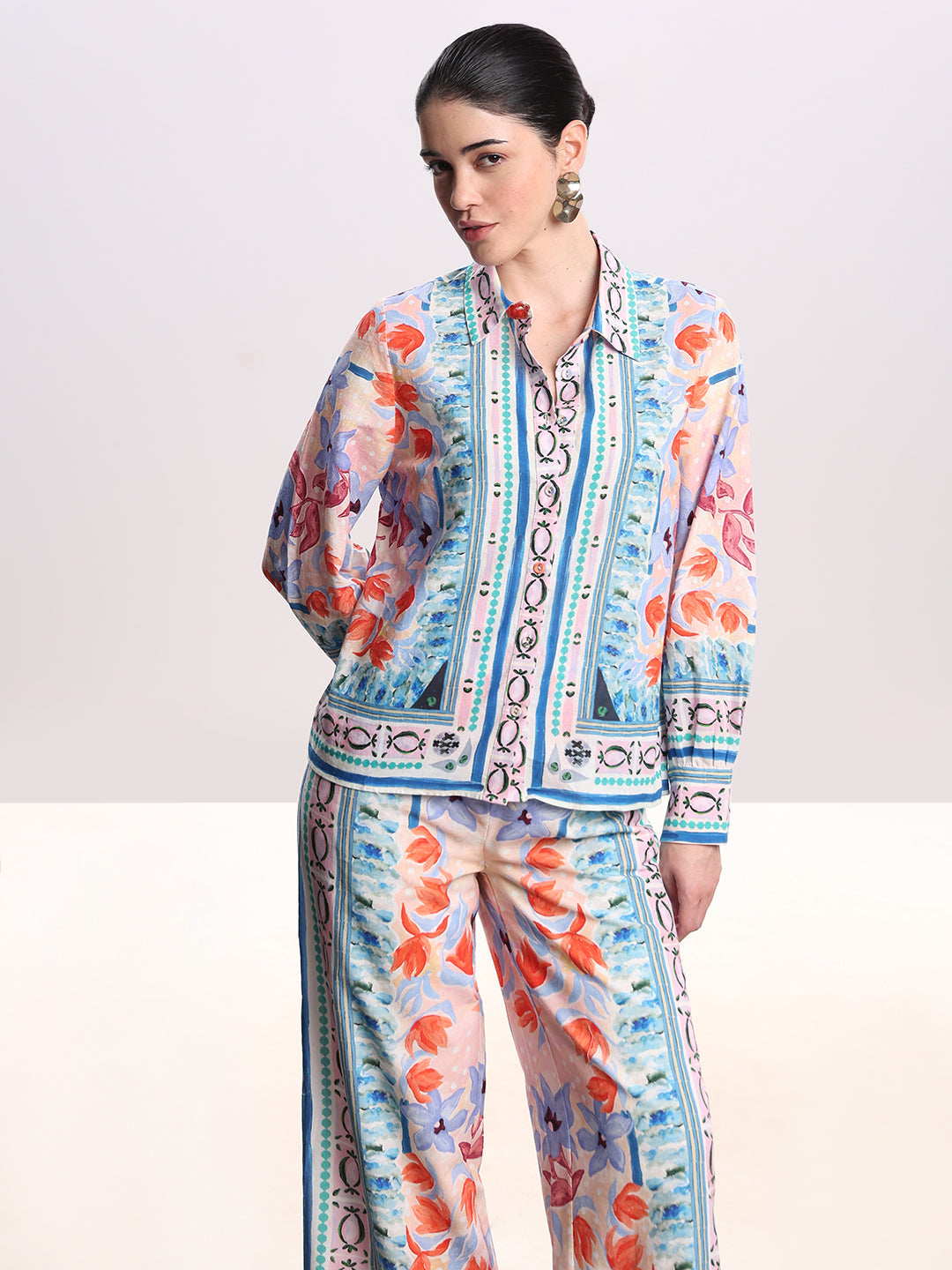 Multi-Colour Printed Shirt