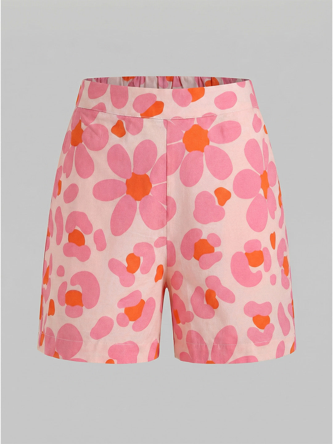 GIRLS Floral Cotton Shorts