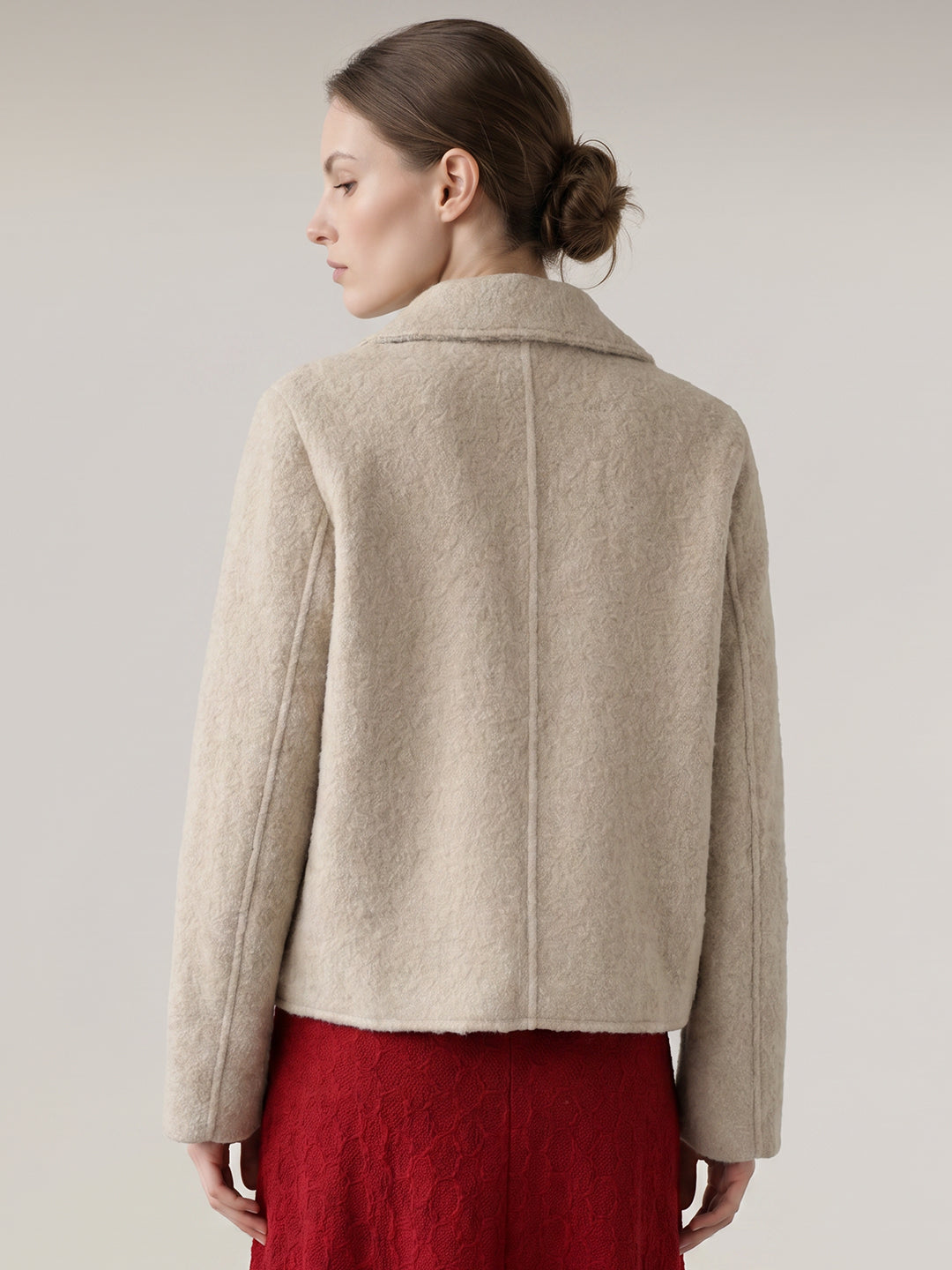 Beige Short Jacket