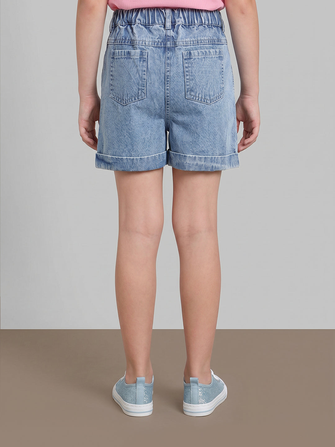 GIRLS Blue Denim Shorts