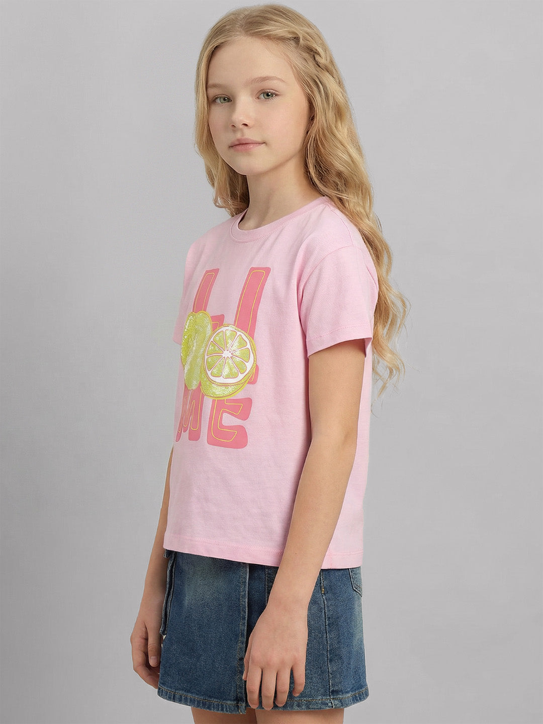 GIRLS Graphic Print T-Shirt