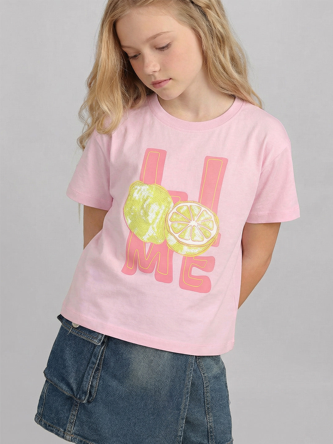 GIRLS Graphic Print T-Shirt