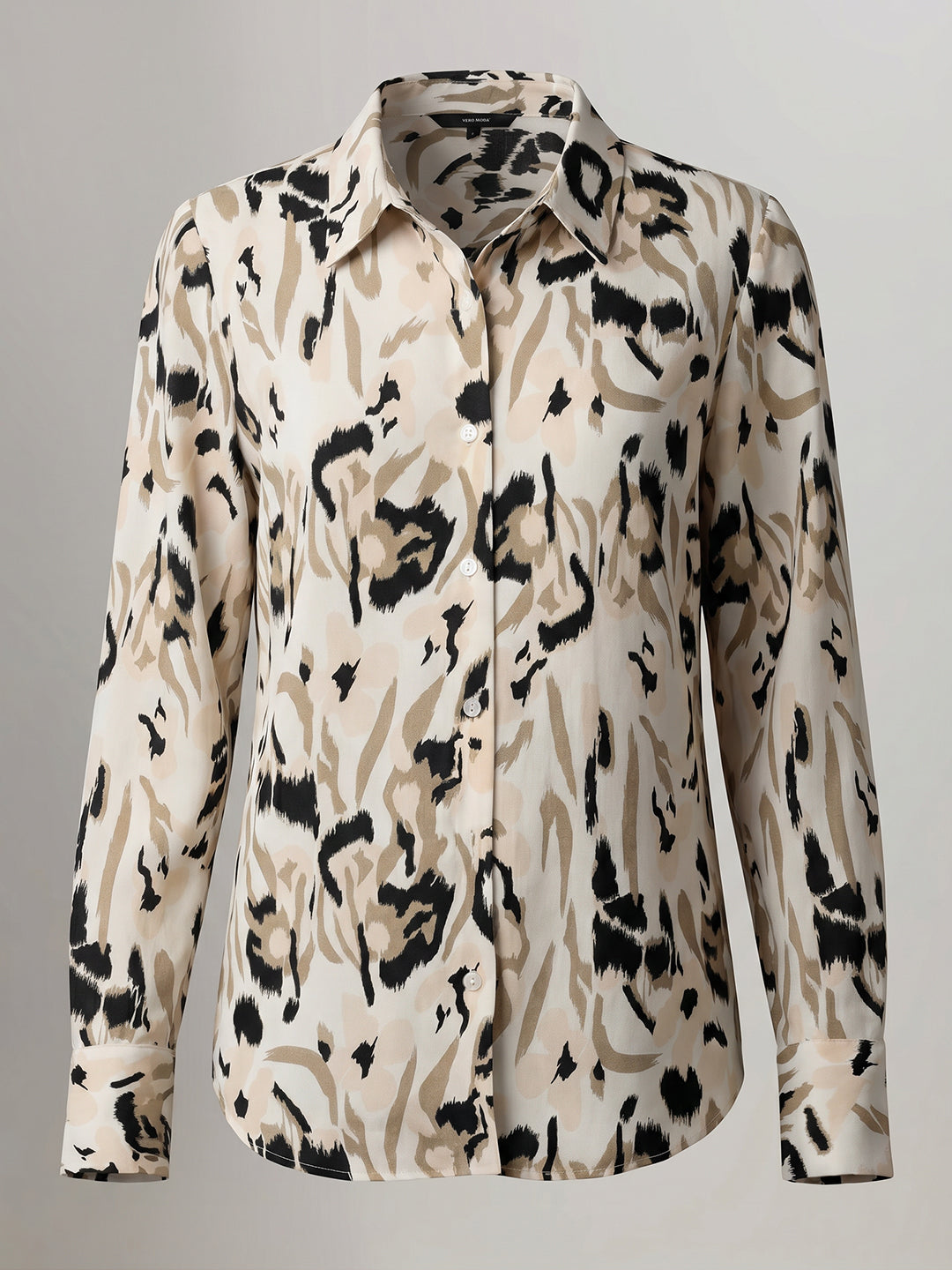 Ecru Printed Shirt