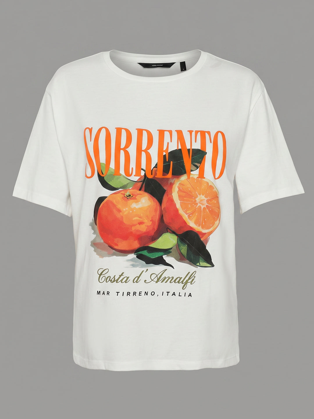 White Printed T-shirt
