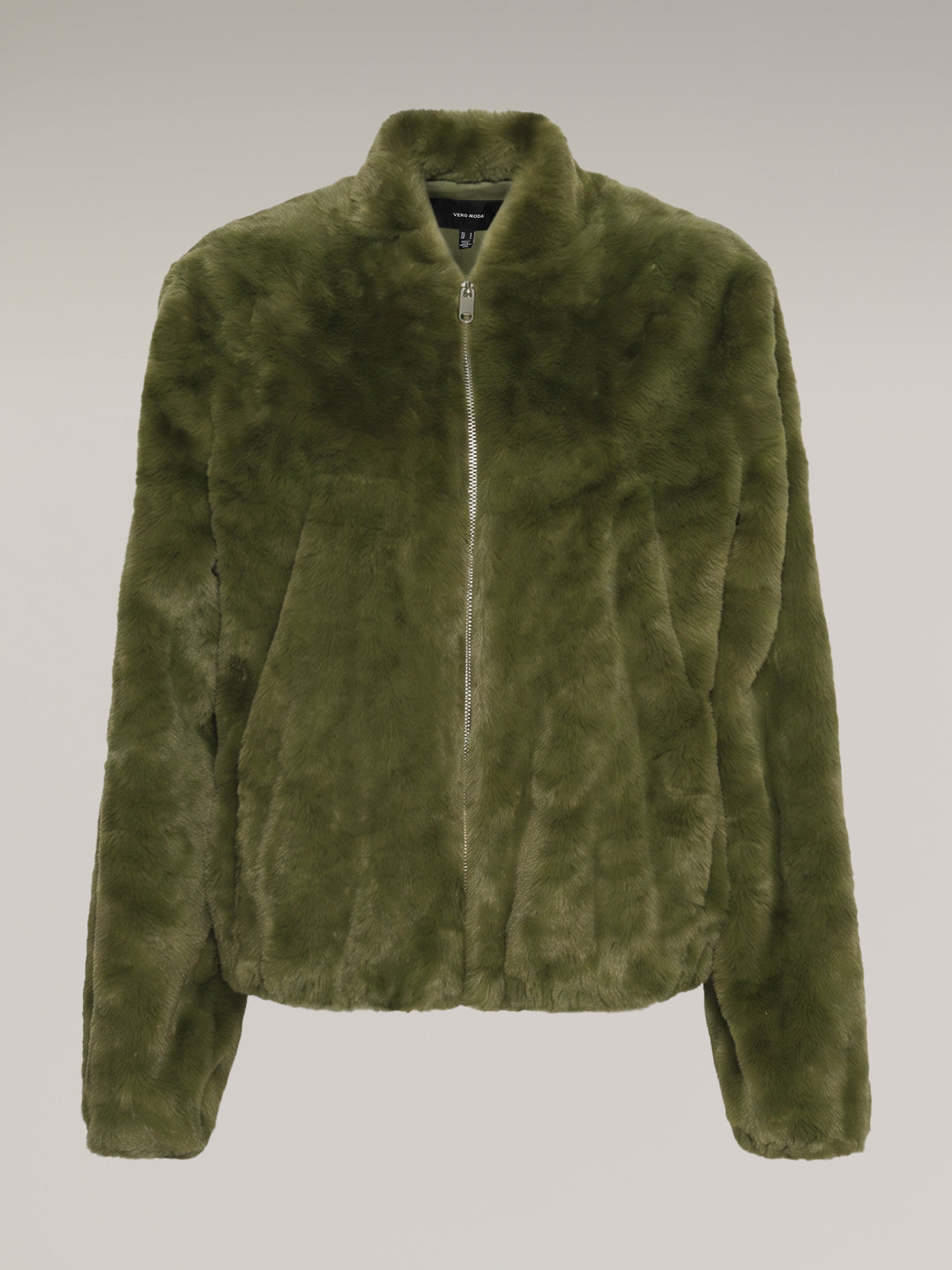 Olive Faux Fur Jacket