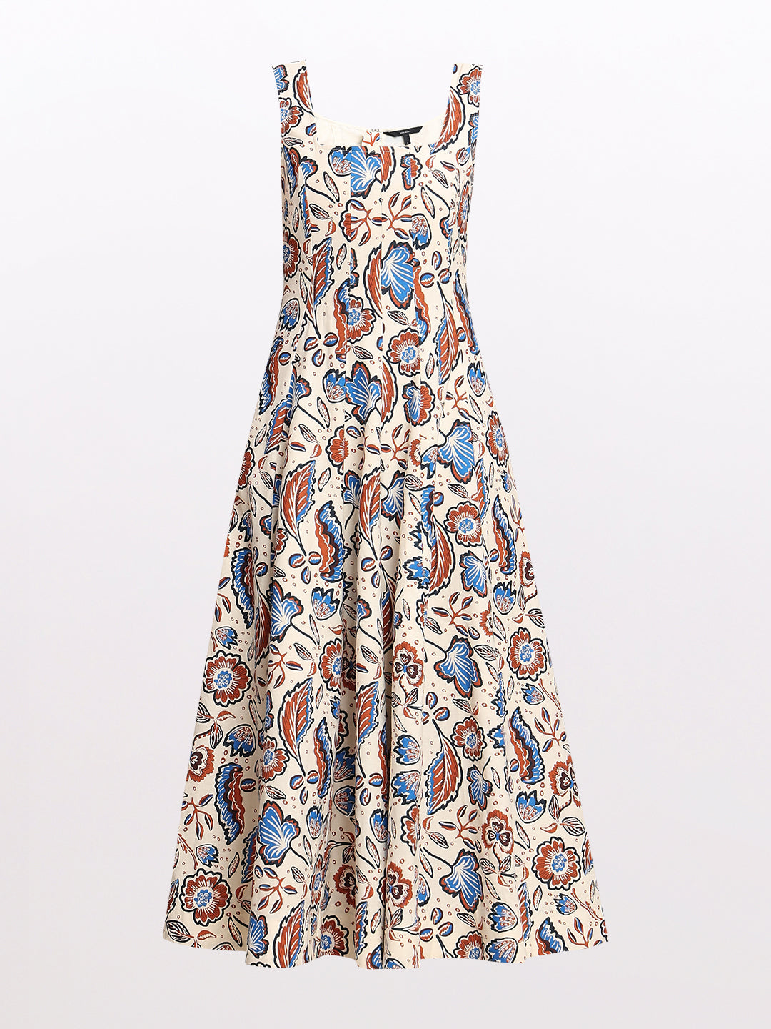 Floral Print Midi Dress