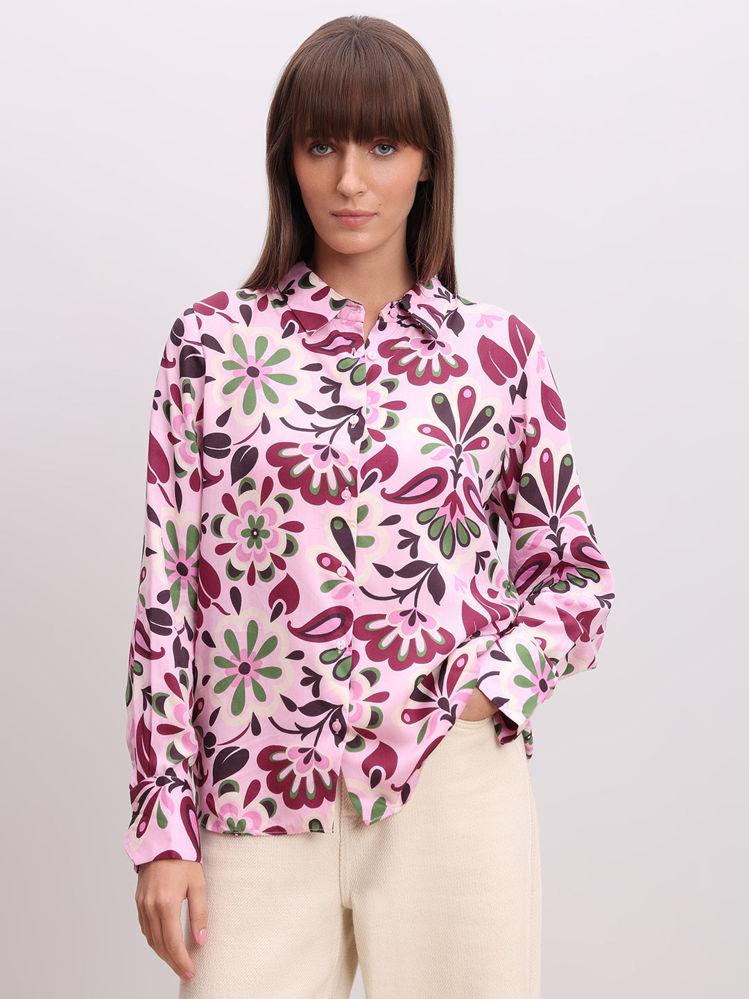 Floral Print Shirt