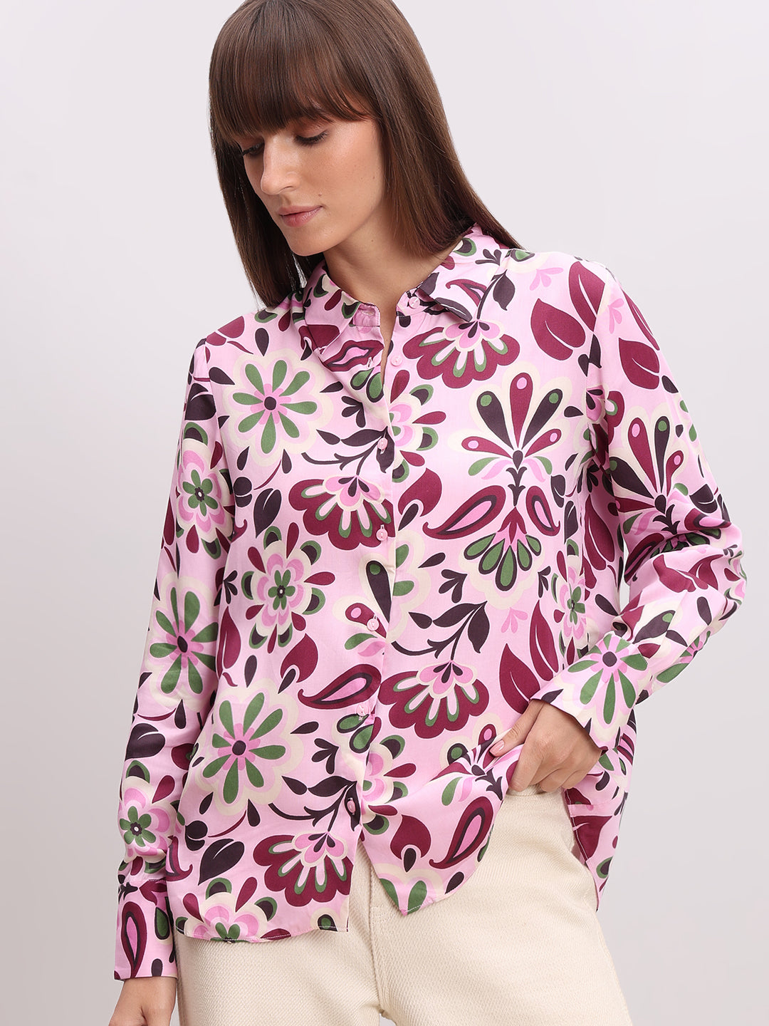 Floral Print Shirt