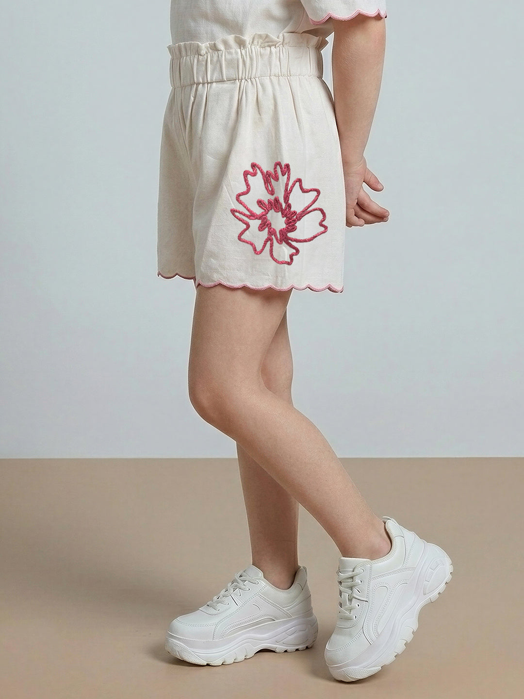 GIRLS Embroidered Shorts