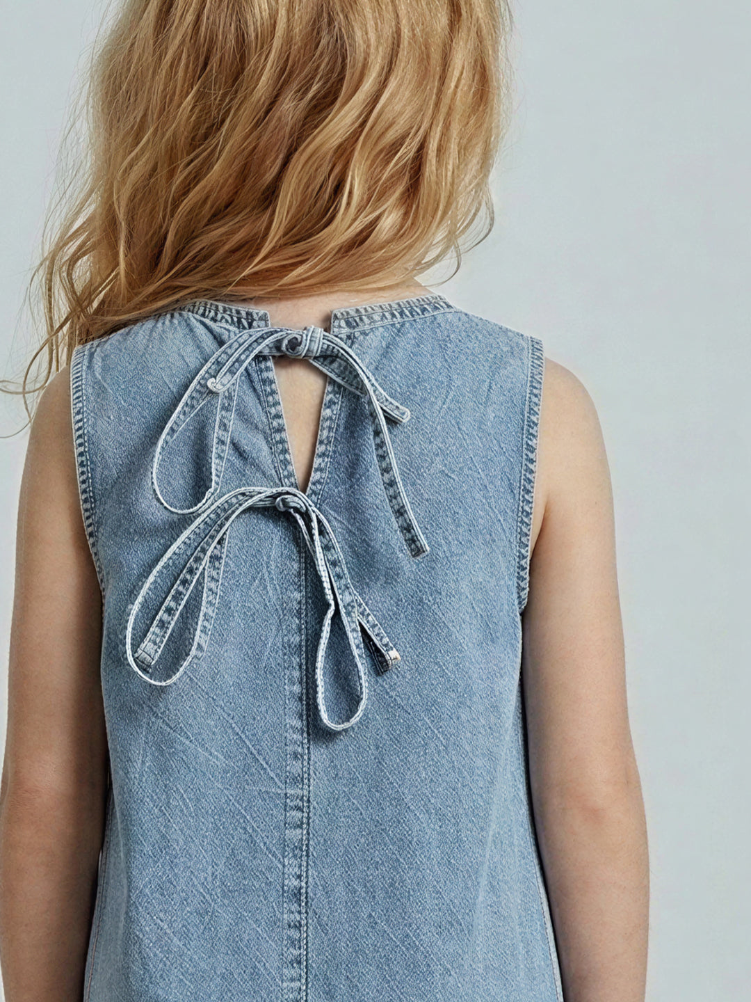 GIRLS Blue Denim Dress
