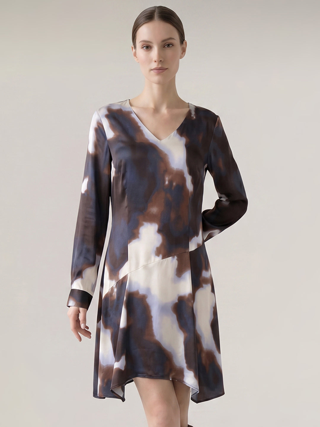 Printed Mini Dress