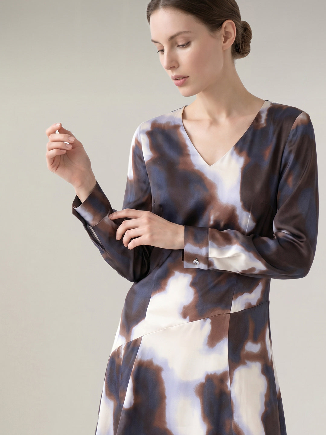 Printed Mini Dress