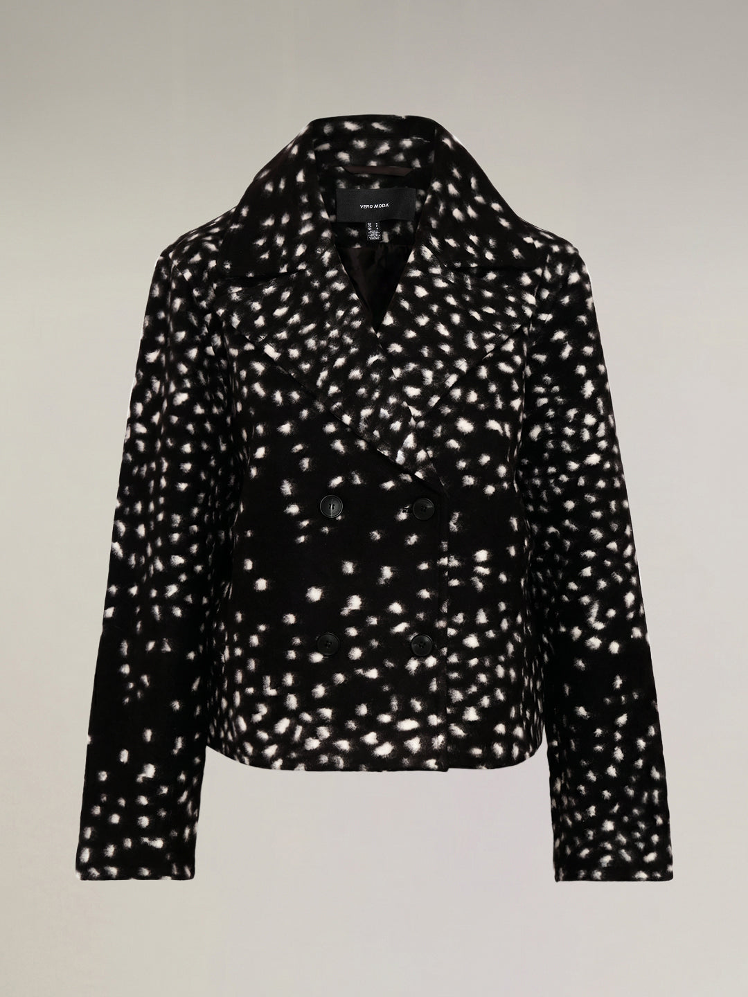 Brown Printed Jacket