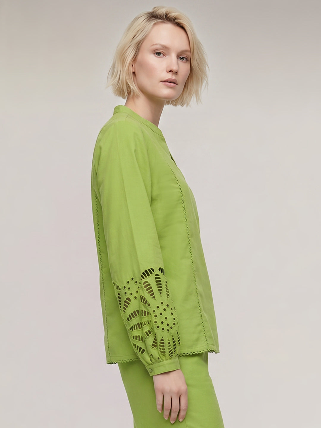 Green Cotton Top