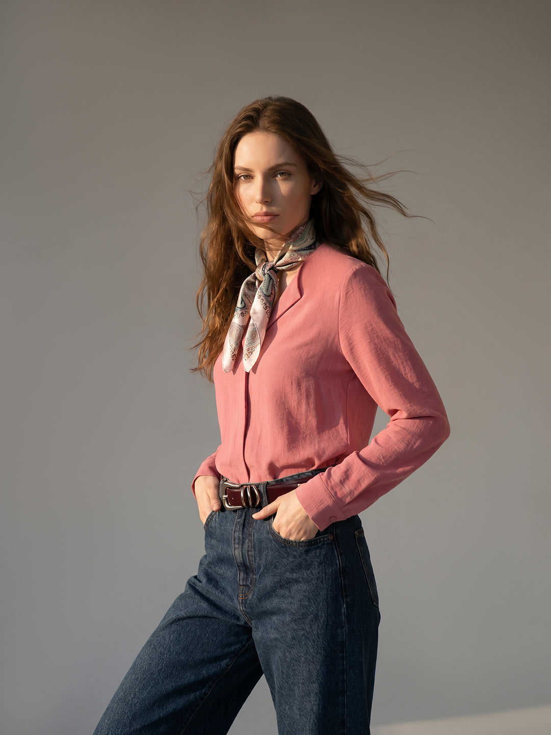 Pink Regular Fit Top