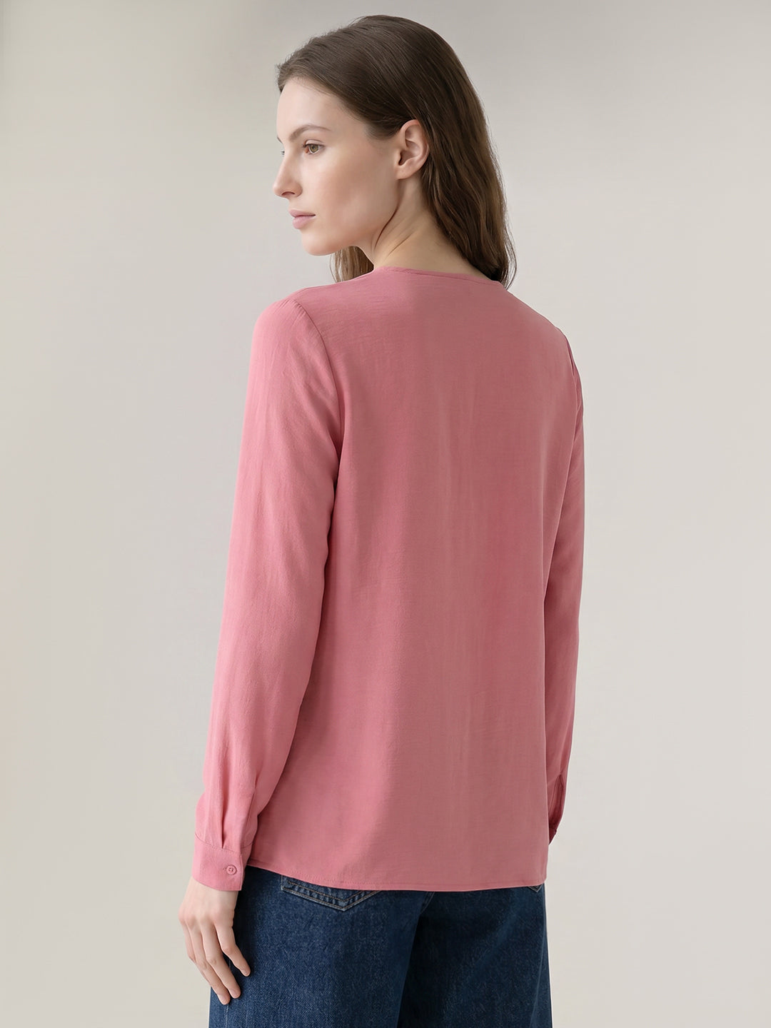 Pink Regular Fit Top
