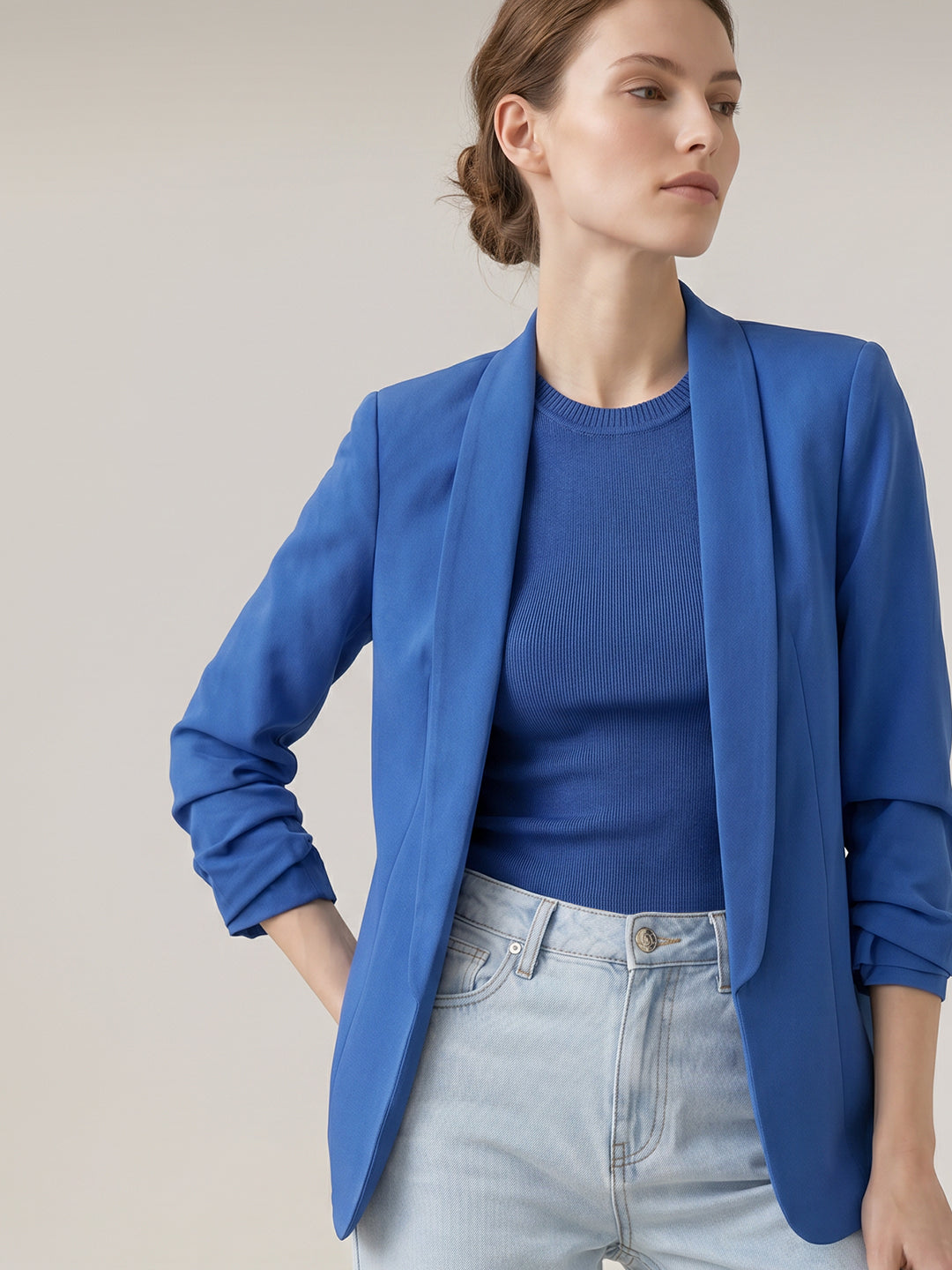 Blue Tailored Blazer
