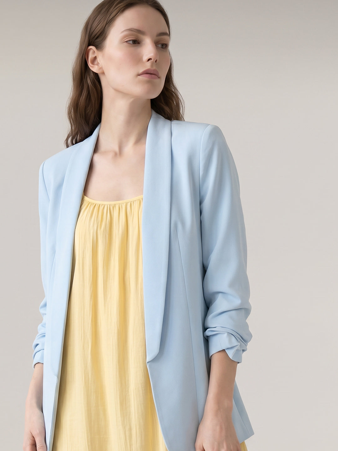 Light Blue Tailored Blazer