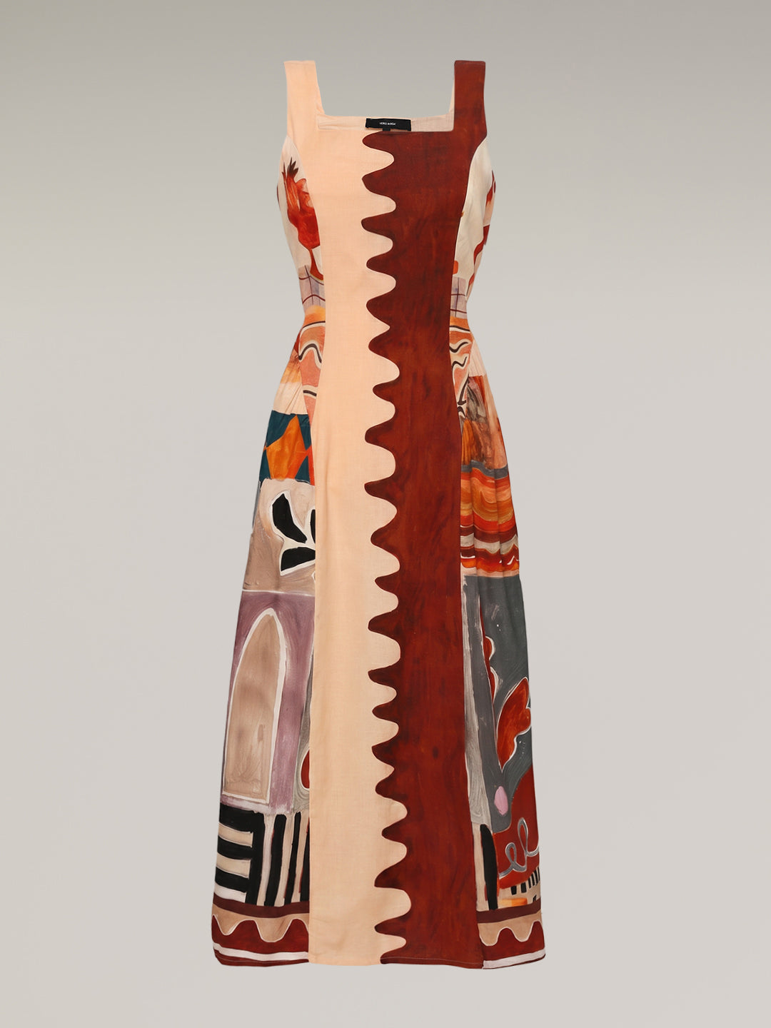 Printed Midaxi Dress
