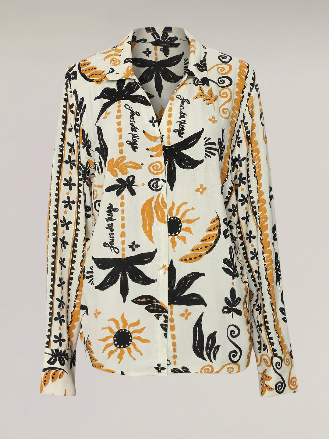 Off-White Floral Print Shirt