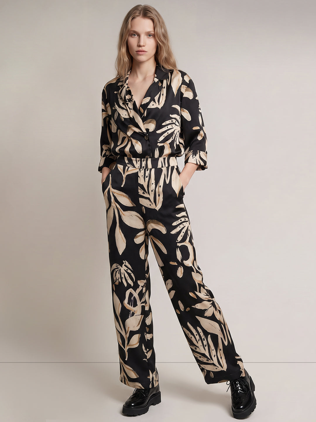 Floral Print Pants