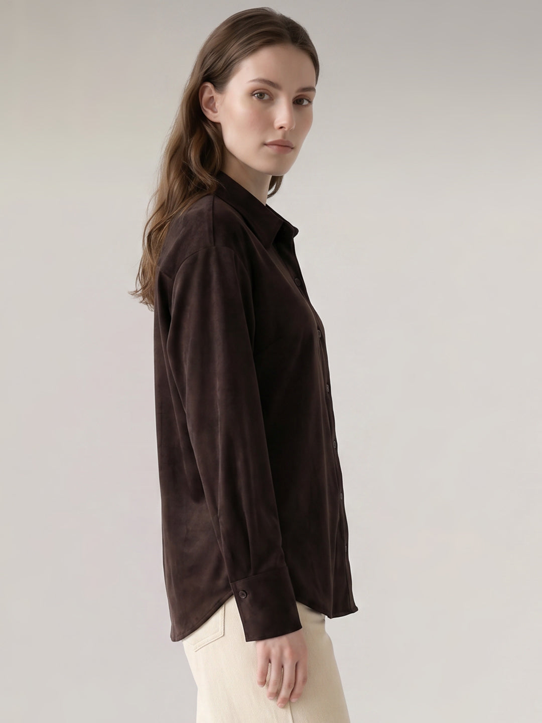 Dark Brown Shirt