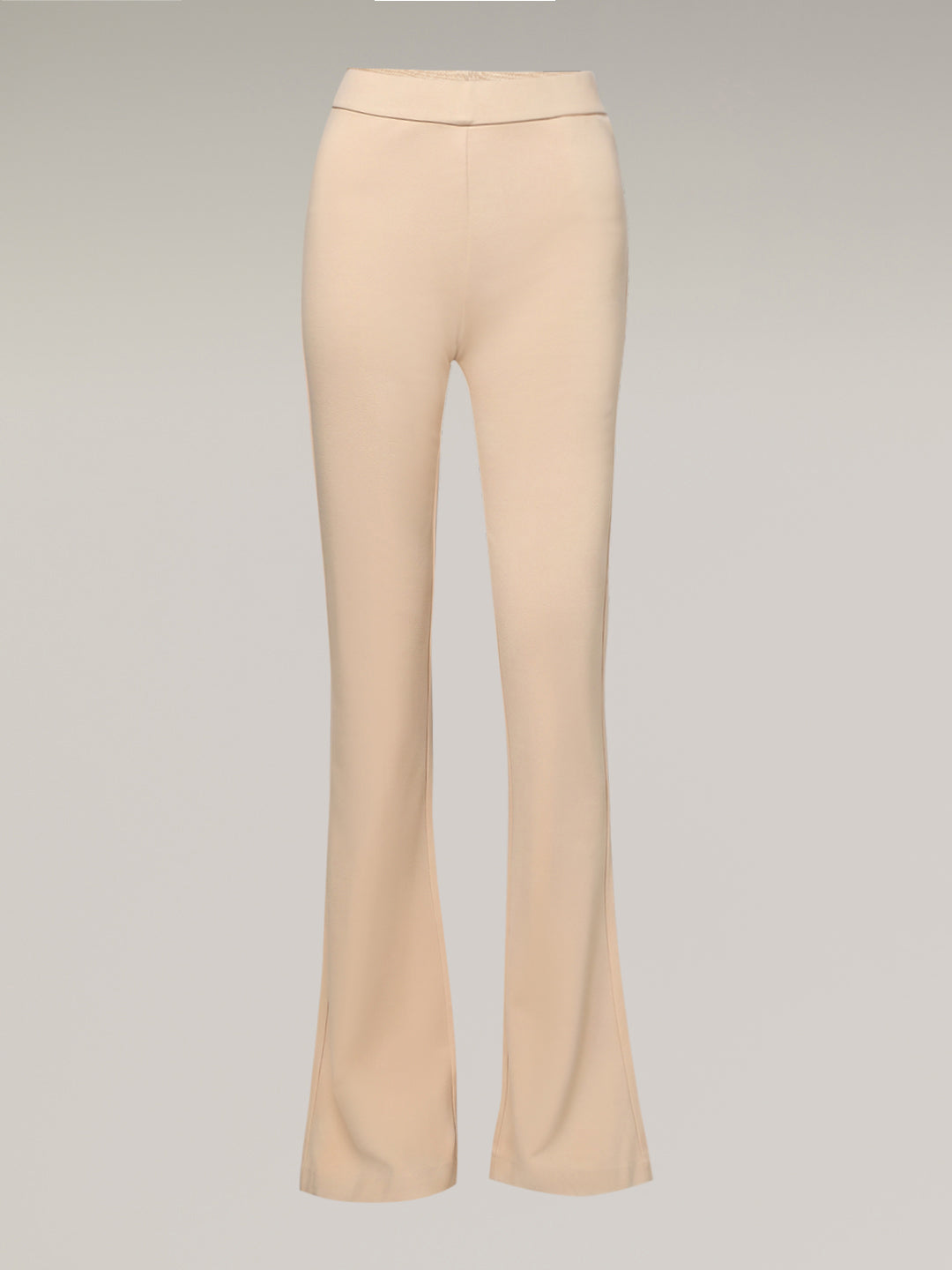 Flared Jersey Pants