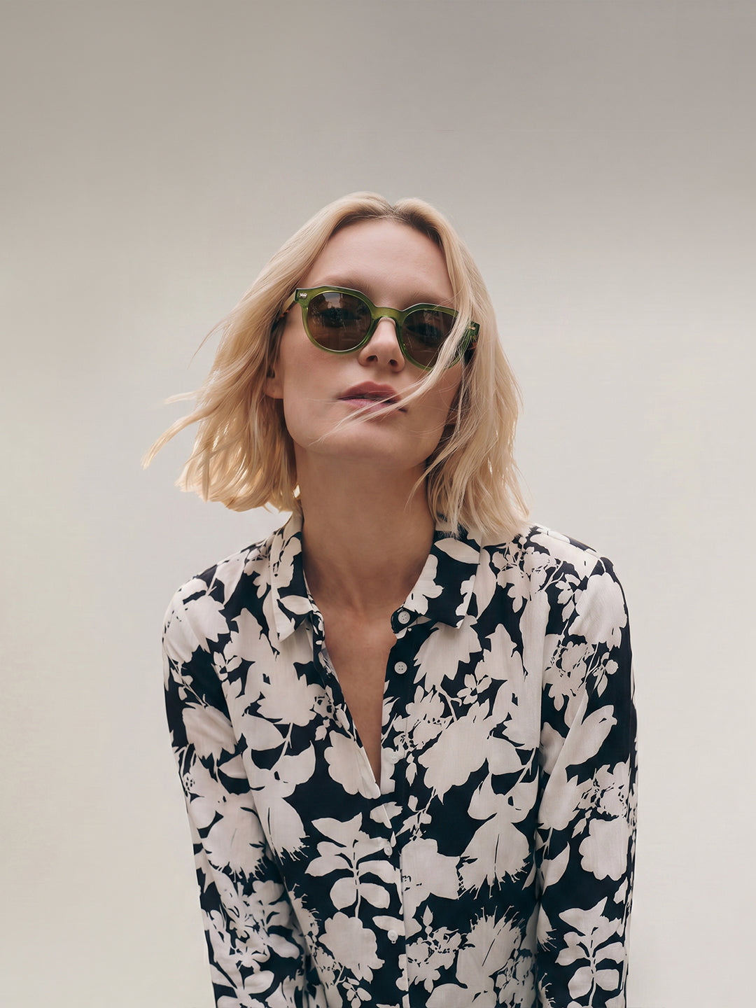 Black Printed Shirt