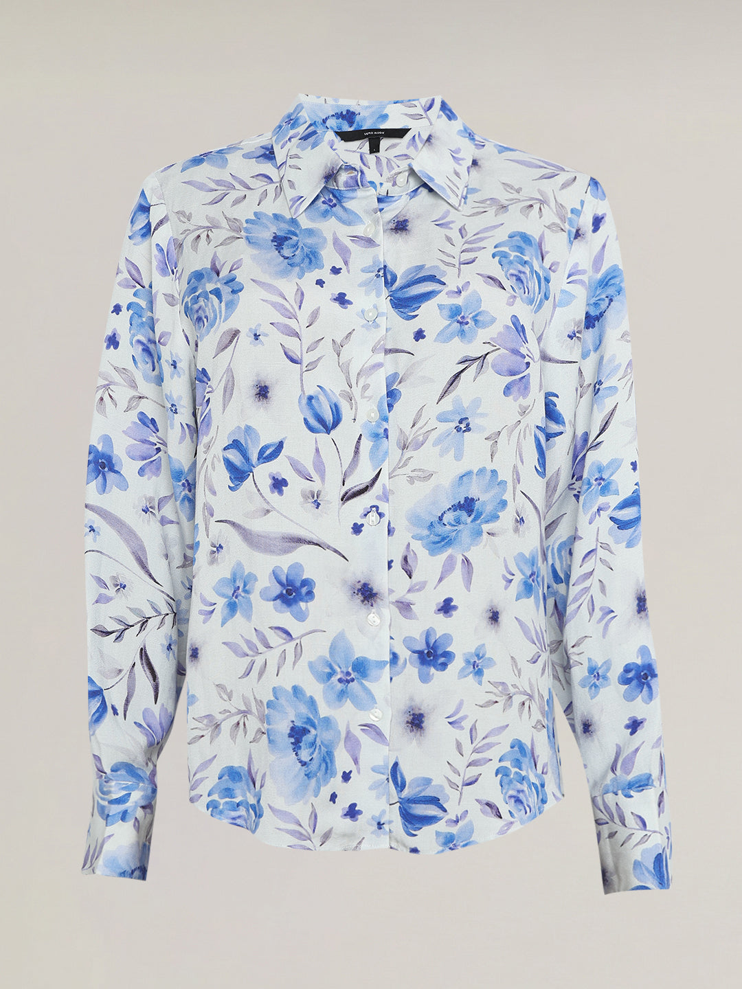 Light Blue Printed Shirt