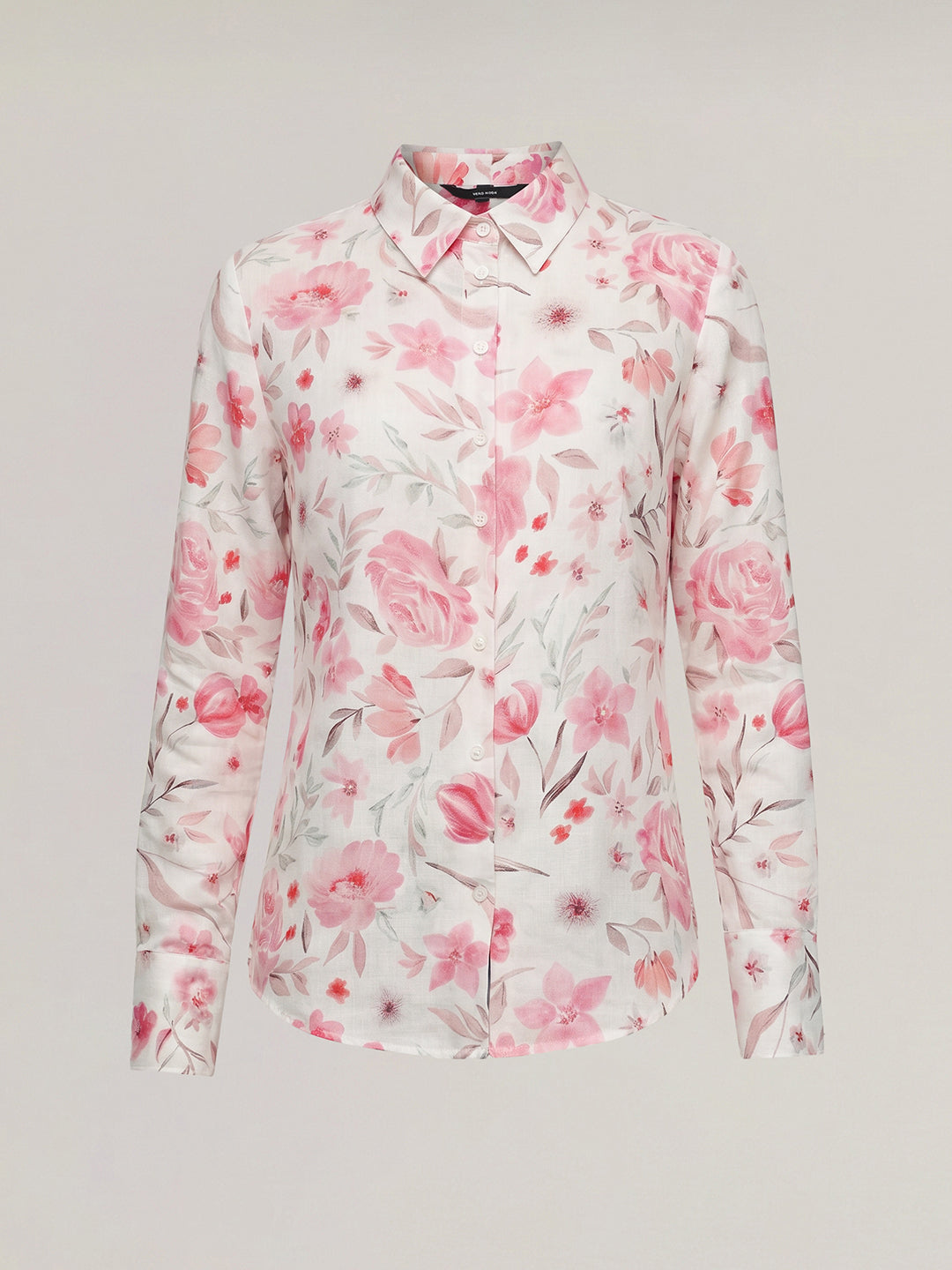 Light Pink Printed Shirt