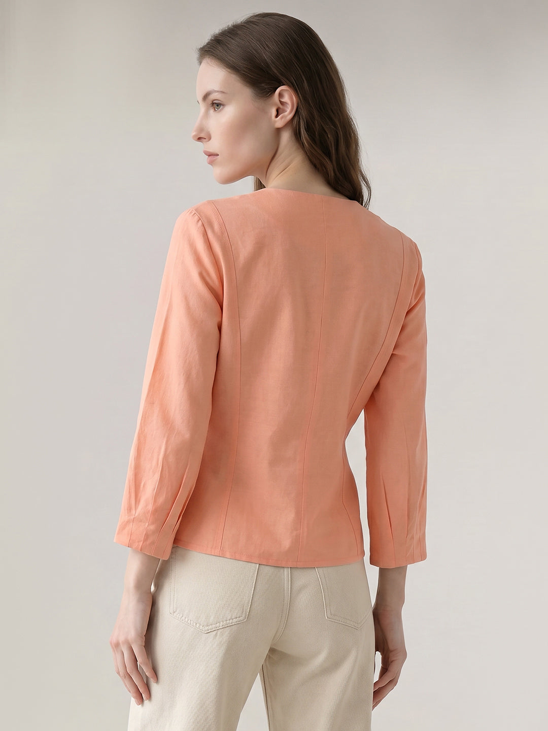 Pink Regular Fit Top