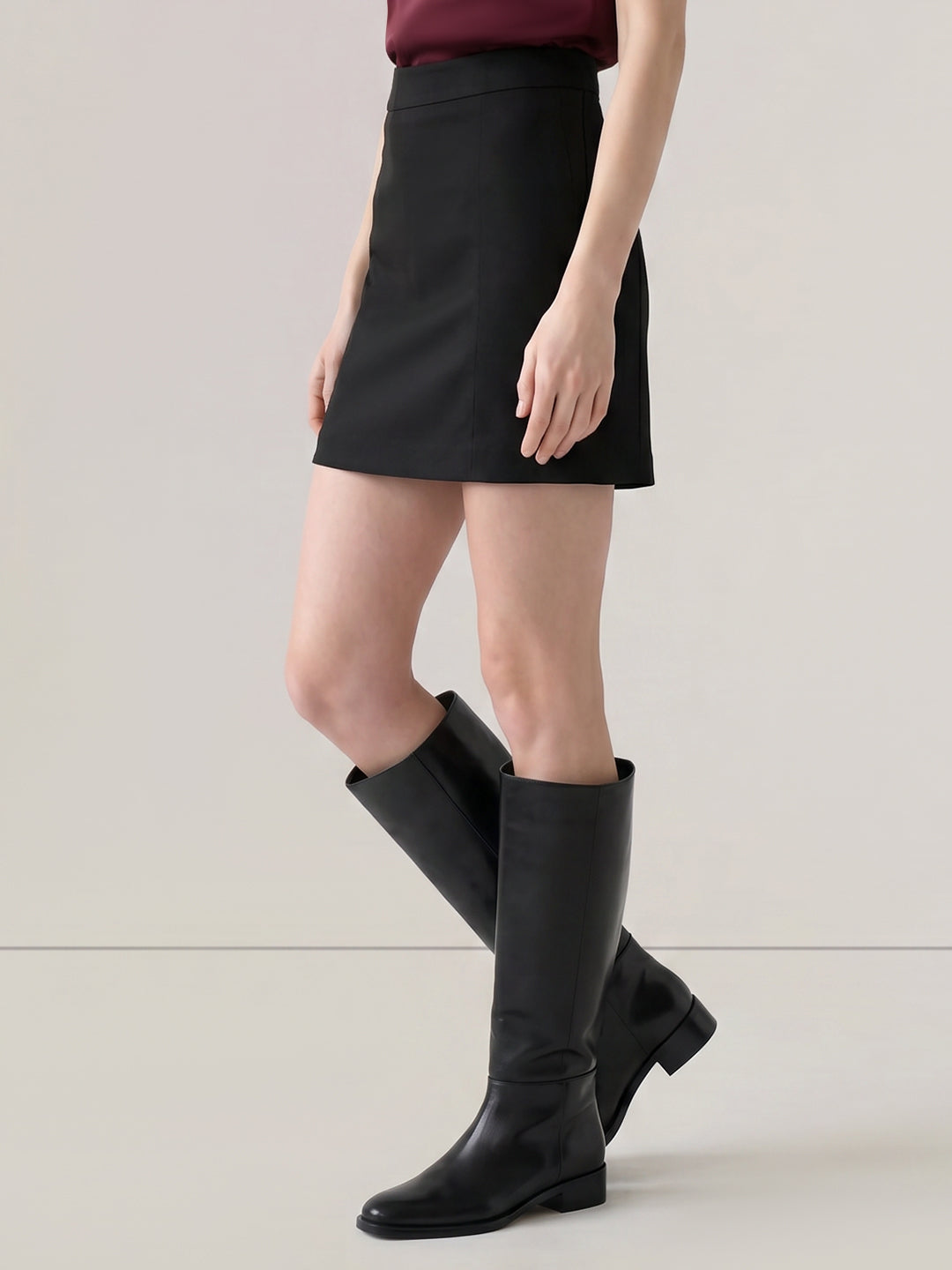 Black Skort