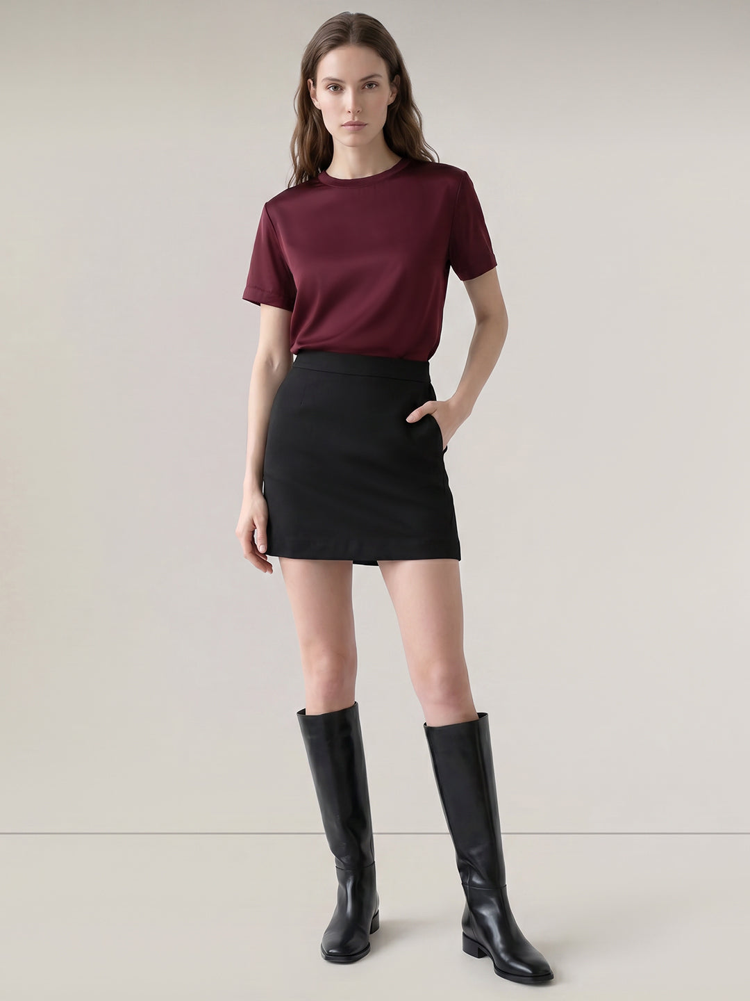 Black Skort