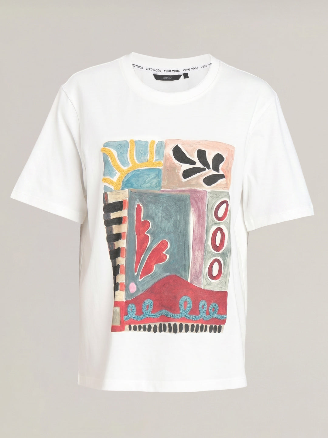 White Printed T-shirt