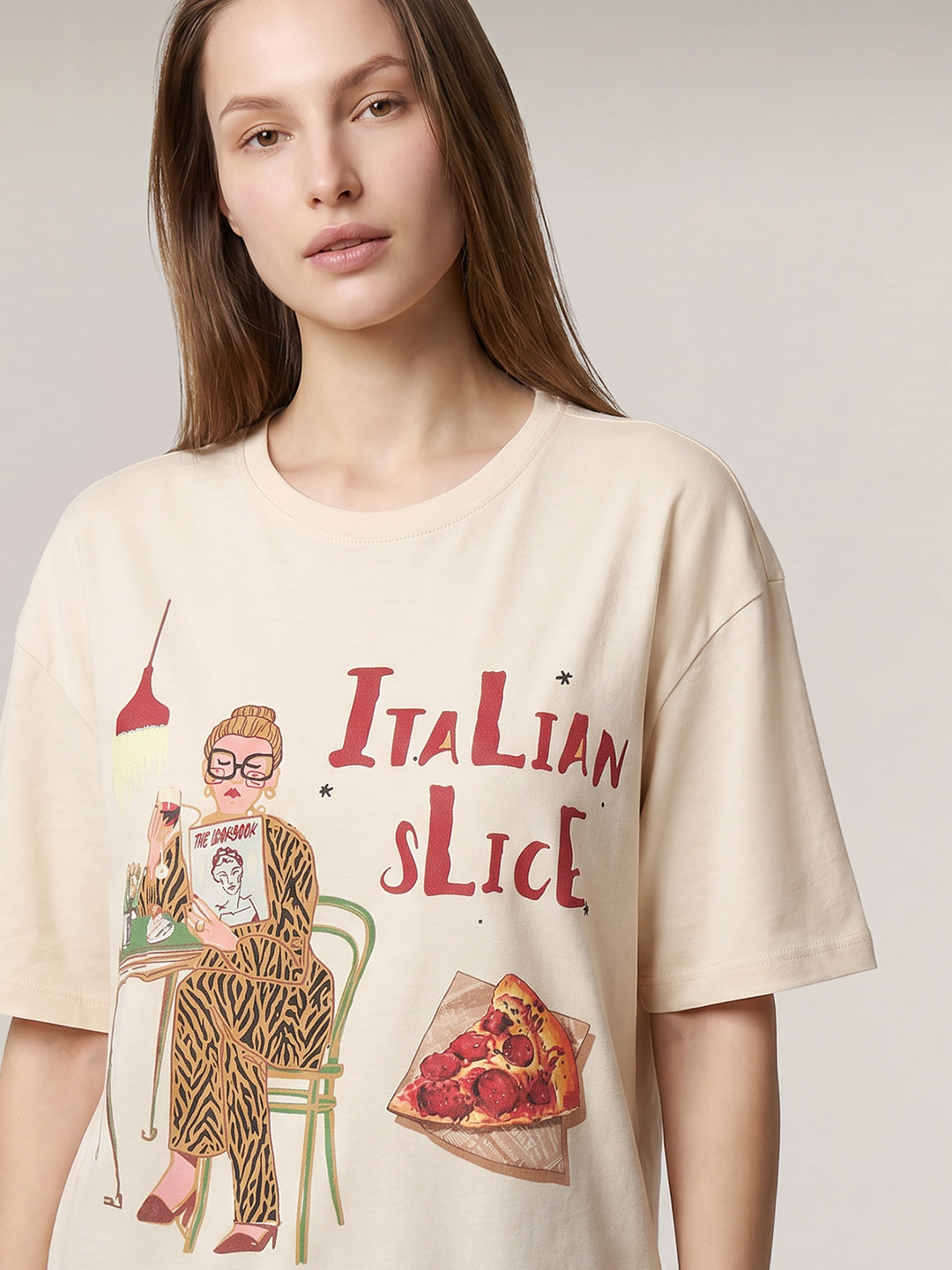Graphic Boxy Fit T-Shirt