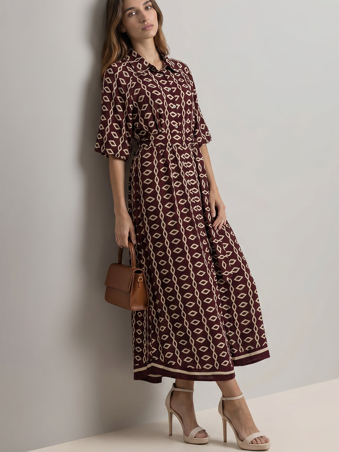 Floral Shirt Dress