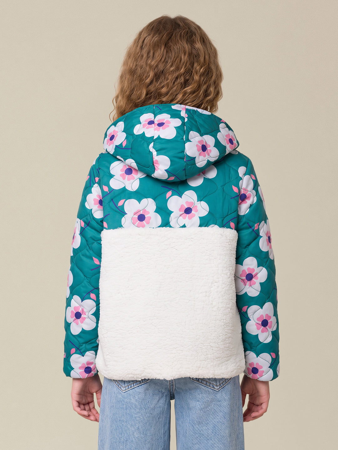 GIRLS Printed Reversible Jacket