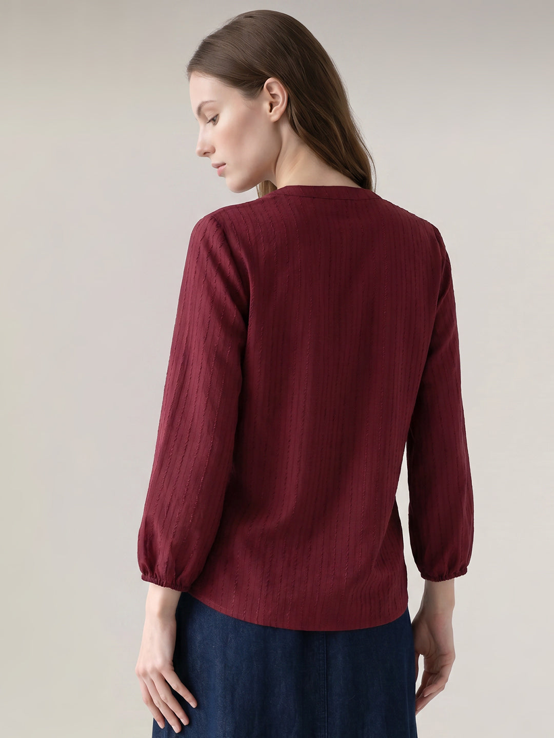 Burgundy Top