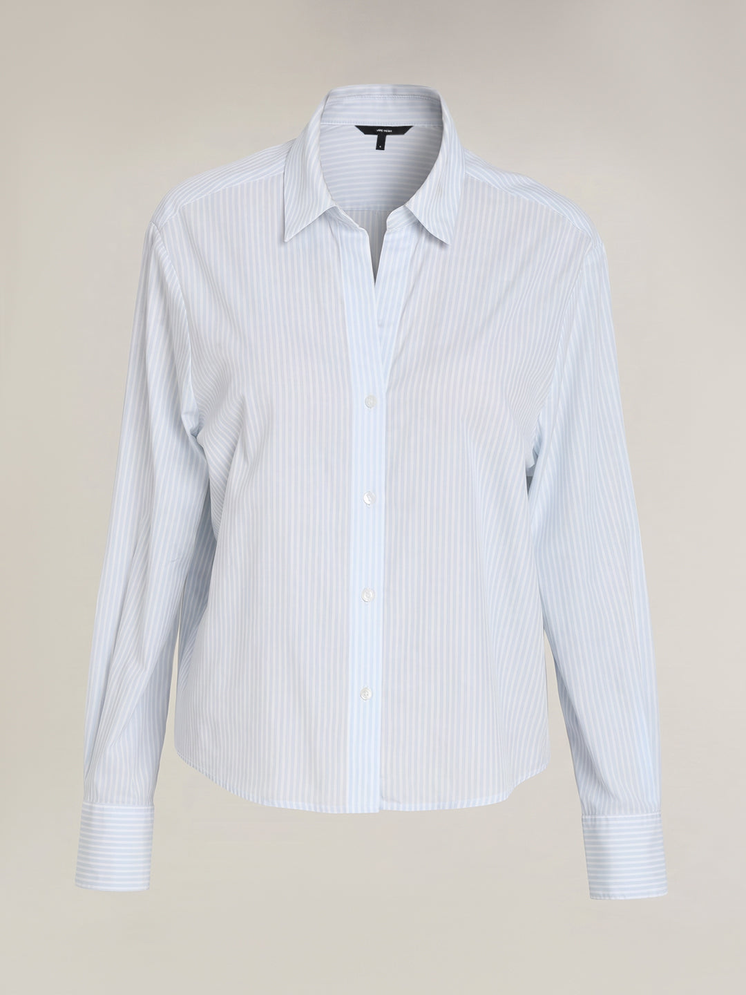 Blue Striped Cotton Shirt