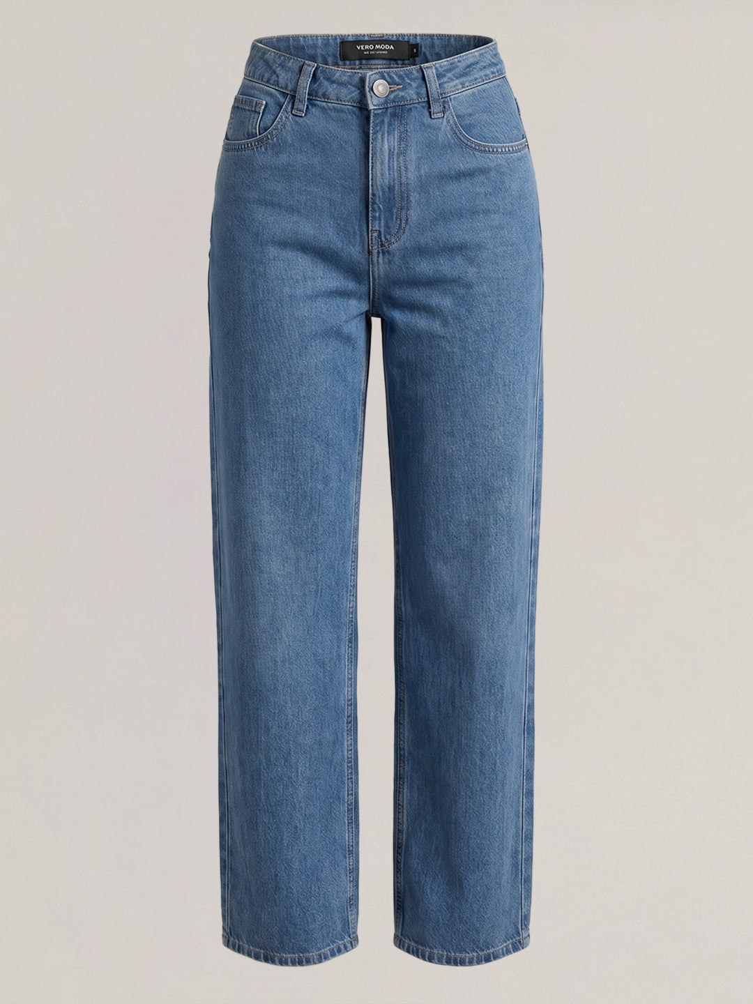 Blue Straight Fit Jeans