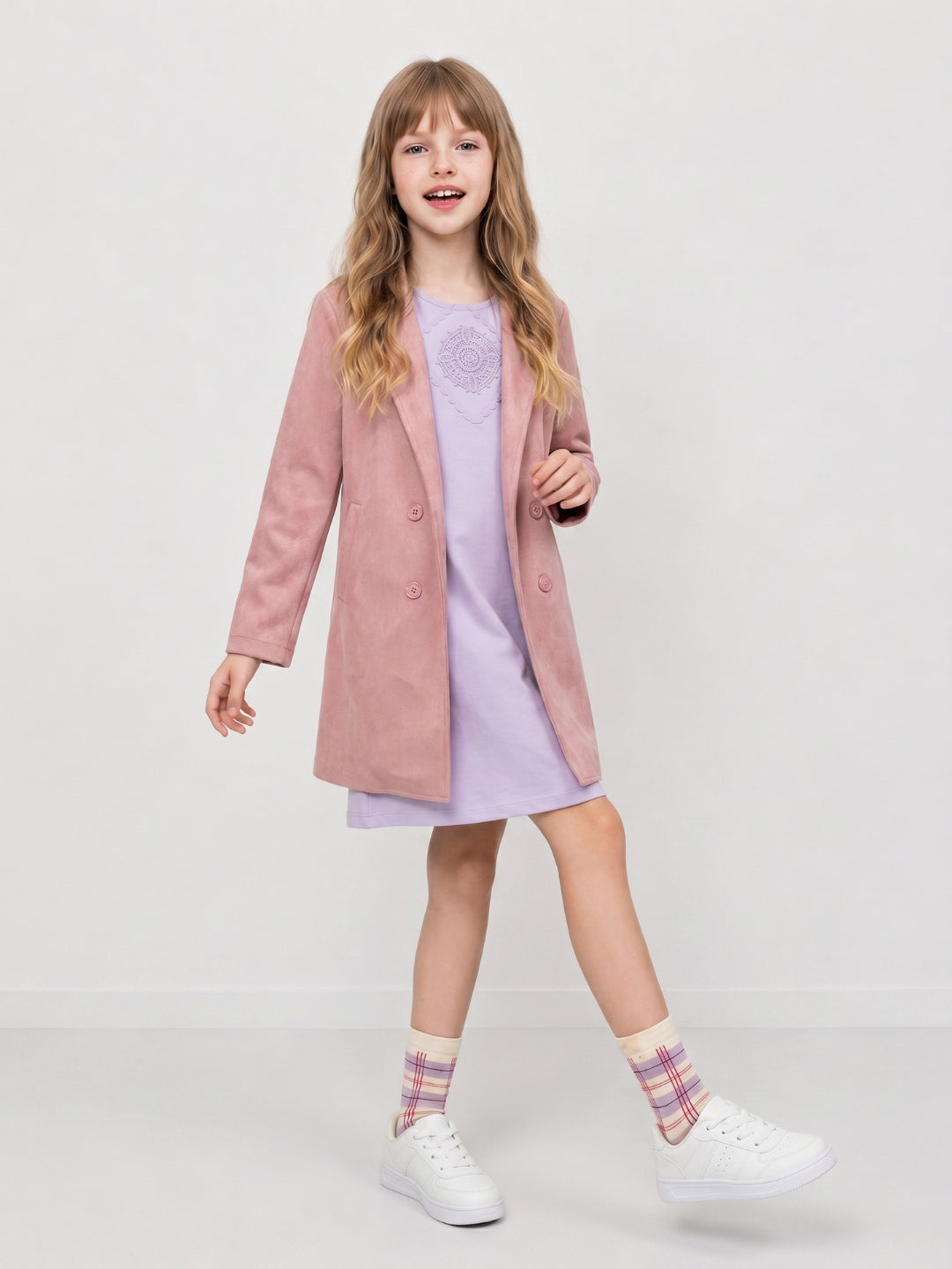 GIRLS Lilac Sleeveless Dress