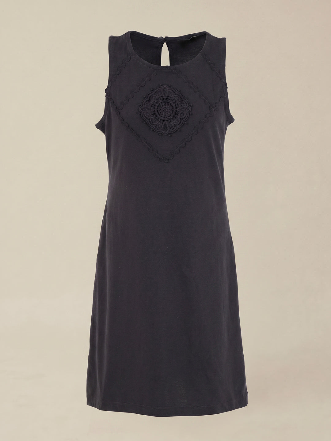GIRLS Black Fit & Flare Dress